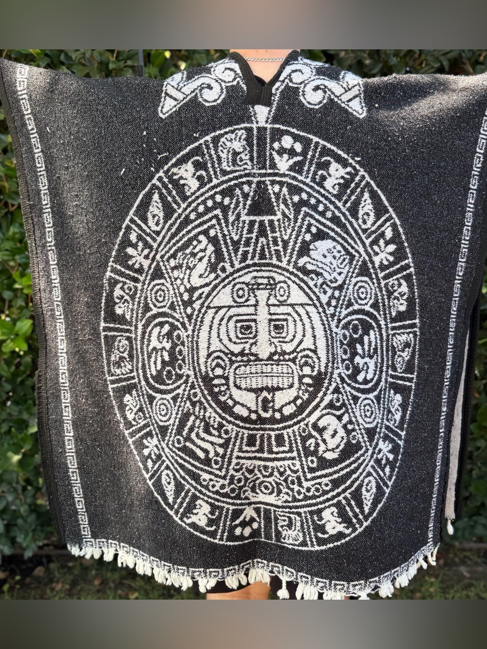 Vintage Mexican Aztec Mayan Calendar Pancho $100